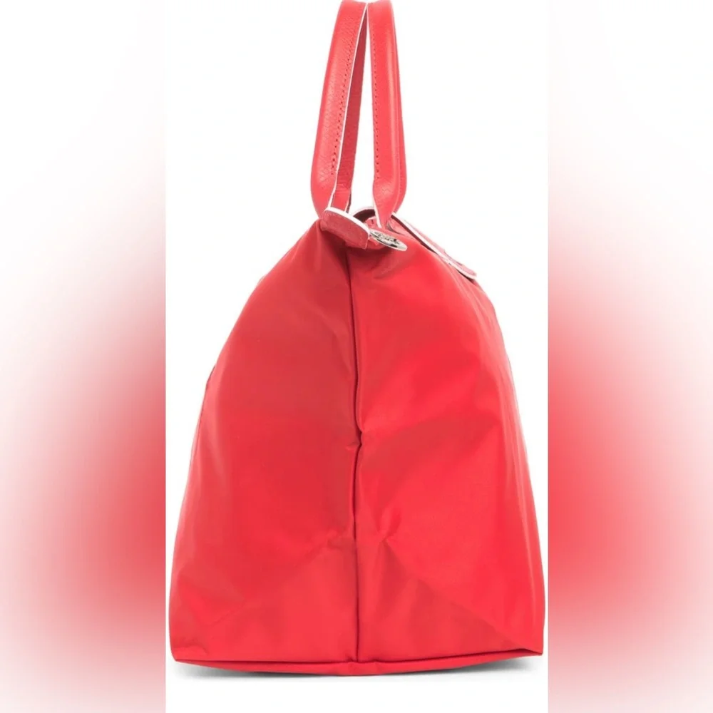 Longchamp Le Pliage Club Top Handle Bag (Vermillion) - Picture 6 of 9